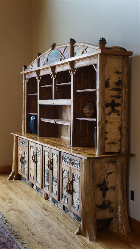 Our Adirondack Rustic Bookcase This Is A Great
