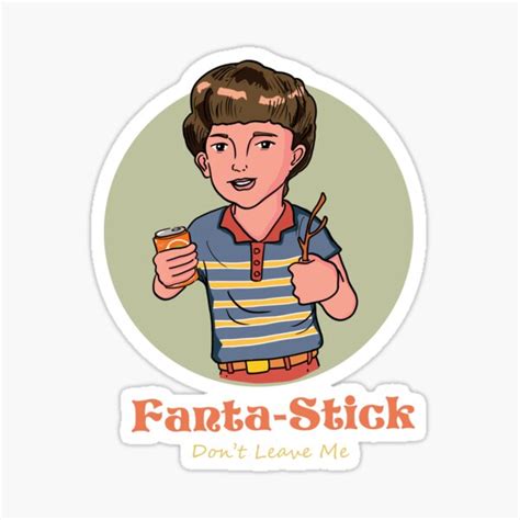 Fanta Stick Sticker For Sale By Art Tease Redbubble