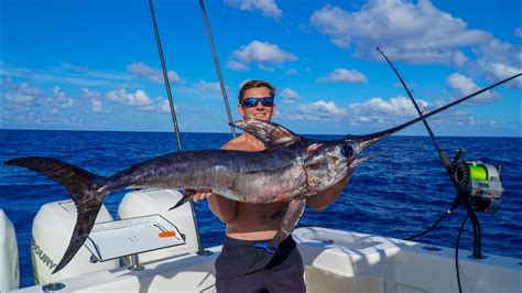 Deep Water Swordfish Battle Catch Clean Cook Youtube