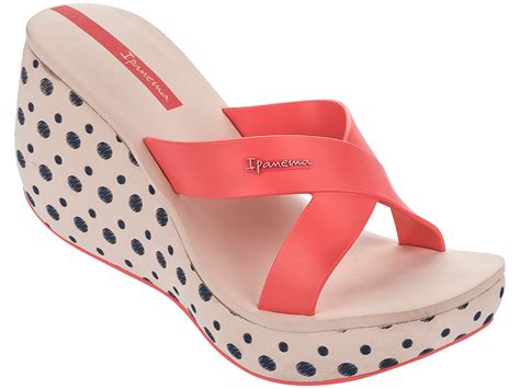 Sandals Flip Flops Ipanema Lipstick Straps Ii Fem Ff Pink Red