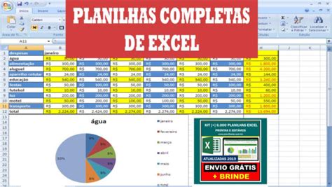 Planilha Excel Gráfico De Notas De Alunos Planilhas Excel