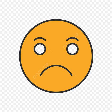 Sad Emoji Vector Hd PNG Images Vector Sad Emoji Icon Emoji Icons Sad