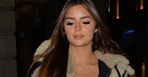 Peek A Boob Demi Rose Puts On Mind Boggling Display In Completely Frontless Dress Daily Star