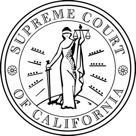 Archivoseal Of The Supreme Court Of Californiasvg Wikipedia La