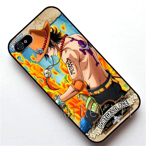 1027 Anime One Piece Portgas D Case Cover For Apple Iphone 7 7plus In