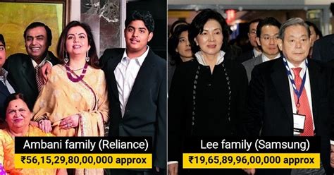 15 Richest Families In Asia Their Net Worth Is Mind Blowing The Youth