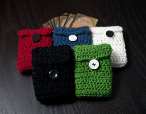 Crocheted Magic The Gathering Card Deck Holder Mtg Any