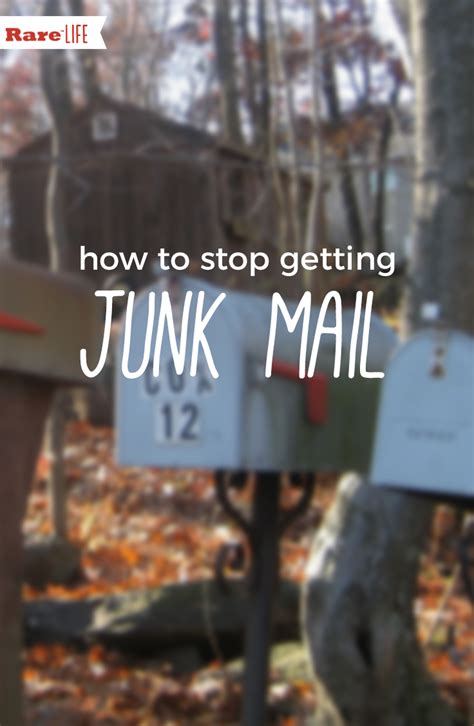 Tired of having your mailbox crammed with ads and other mail you didn't ask for, like preapproved credit card applications? How to stop getting junk mail in your mailbox | Small ...