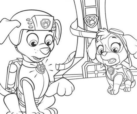 Be aware that we always have new drawings. Free Paw Patrol Tracker Coloring Pages - coloringpages2019
