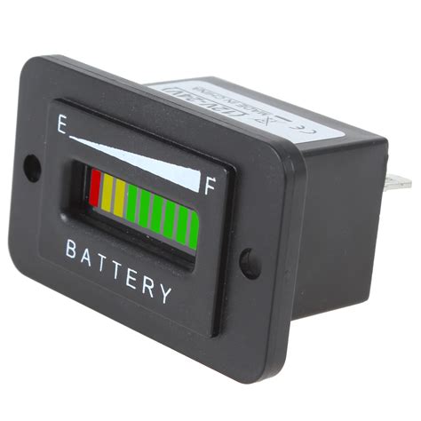 Buy Led Battery Indicator Meter Charge Indicator Auto