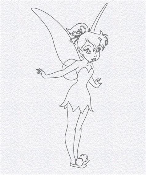 Easy Pencil Fairy Drawing Step By Step Lamanoguiada