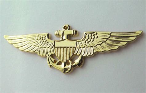 Usmc Marines Marine Corps Aviator Gold Colored Wings Lapel Pin Badge 2