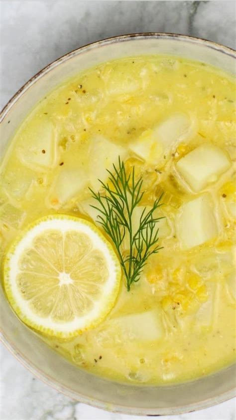 Vegan Lentil And Turnip Chowder With Lemon And Dill Livekindly