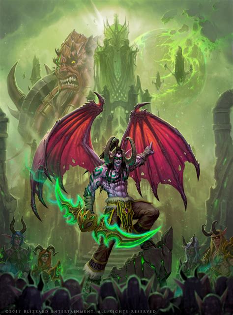 Artstation The Tomb Of Sargeras Glenn Rane World Of Warcraft Characters Warcraft Art