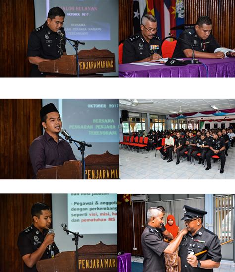 Majlis Dialog Bulanan Dan Majlis Pemakaian Pangkat Penjara Marang