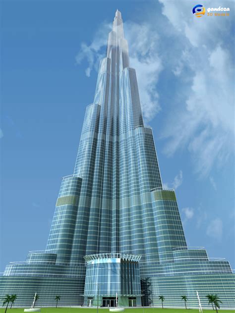 3d Model Accurate Burj Khalifa