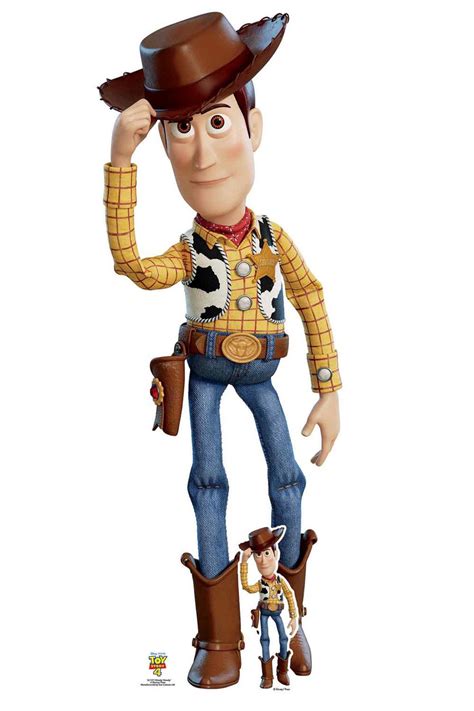 Woody Tipping Hat Official Disney Toy Story 4 Lifesize Cardboard Cutout