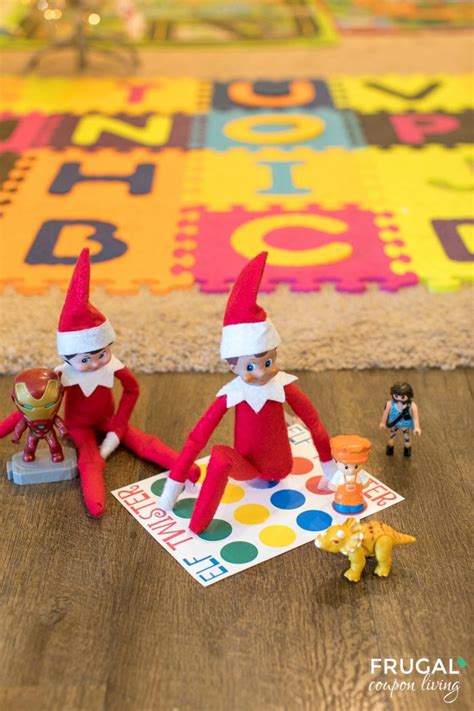 Elf On The Shelf Ideas Elf Twister Printable