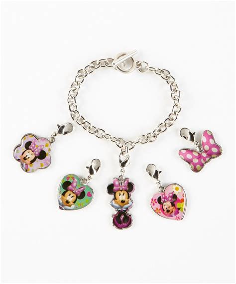 Love This Minnie Mouse Bracelet And Charms Set By Minnies Bow Tique On