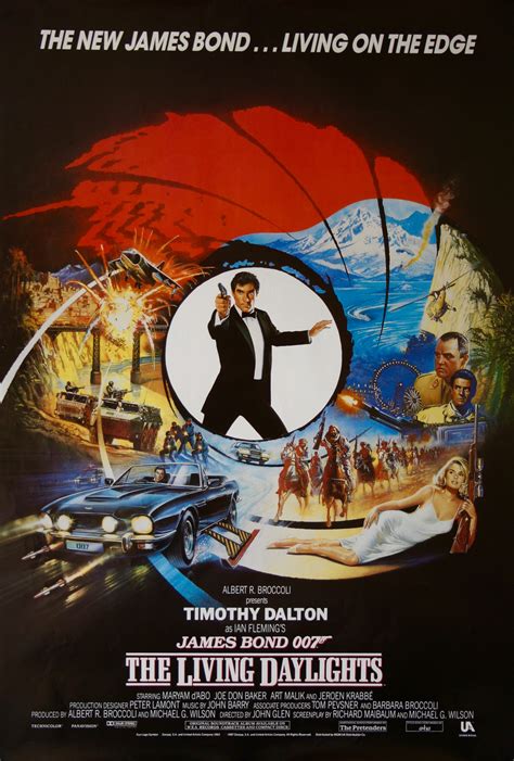 The Living Daylights Movie Poster