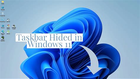 Hide Taskbar And Icons In Windows 11 Youtube