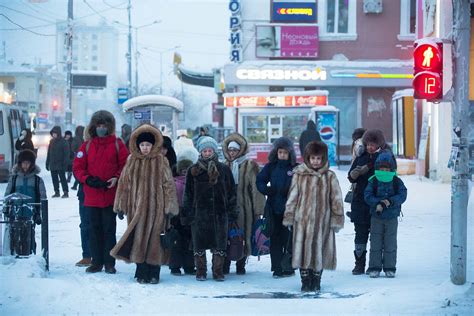 A Look At Winter In The Worlds Coldest City Yakutsk Siberia Sakha