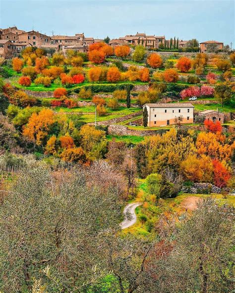 Glorious Autumn Scene In Tuscany Tag Someone You Want To Share This