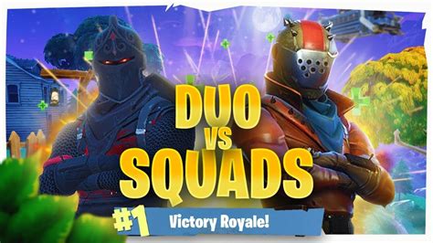WINNING FORTNITE SQUADS AS A DUO FORTNITE CHALLENGE VICTORY ROYALE YouTube
