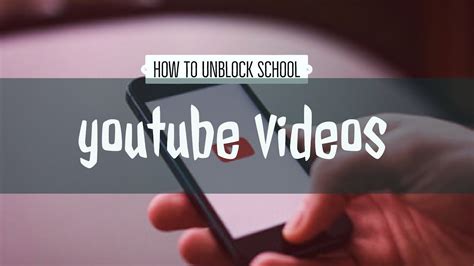 How To Unblock All Youtube Videos At School Youtube
