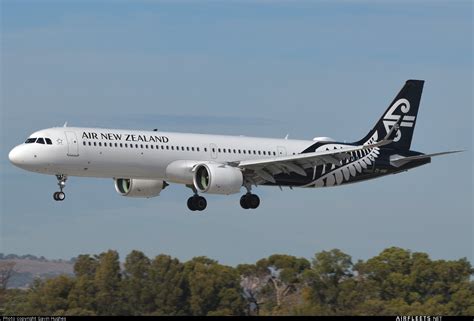 Air New Zealand Airbus A321 Zk Nne Photo 38610 Airfleets Aviation
