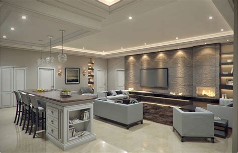 Strakke meubels geven vorm aan de voorbeelden van modern wonen, terwijl klassieke meubels en historische materialen en woonaccessoires vorm geven aan voorbeelden van. Modern Classic Villa Interior Design - Architizer