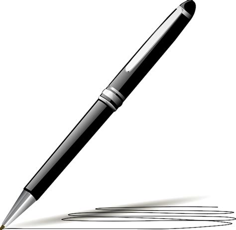 Pen Zwart Inkt Gratis Vectorafbeelding Op Pixabay Pixabay