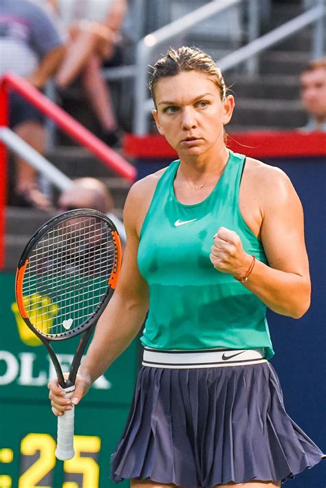1 in singles twice between 2017 and 2019. Simona Halep - Rogers Cup in Montreal 08/08/2018 • CelebMafia