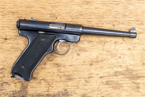 Ruger Standard 22 Lr 10 Round Used Pistol Mfg Date 1965 Sportsman