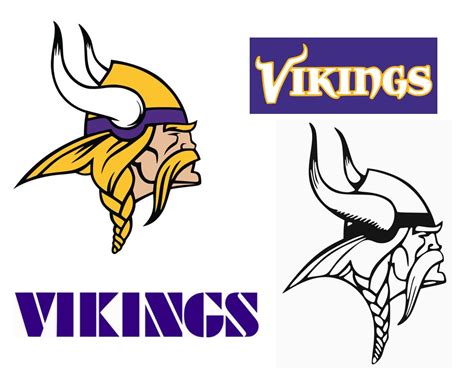 Minnesota Vikings Svg Files Pdf Eps Dxfpng Minnesota
