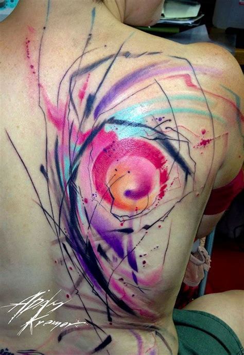 Tattoo Watercolor Ideas 5 Watercolor Abstract Tattoo Abstract Tattoo