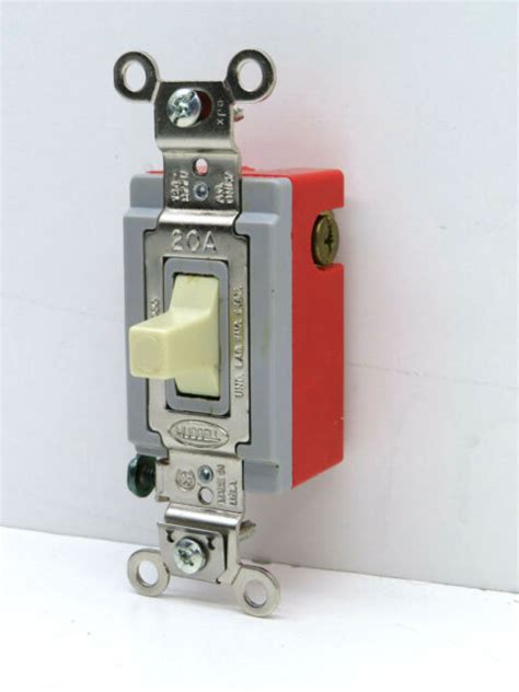Hubbell Hbl1557i Single Pole Double Throw Toggle Switch 3 Position 2