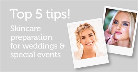 Top 5 Skincare Preparation Tips When Planning A Wedding Or Special Event