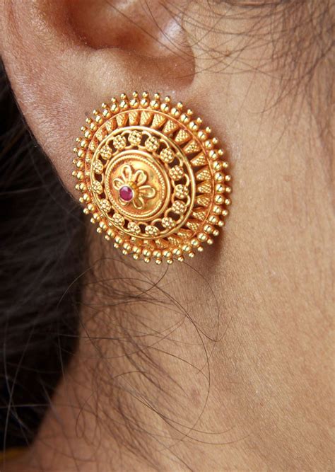 Gold Earrings For Women Gold Earrings For Women 22k Gold Earrings