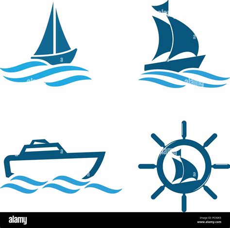 Illustration Of Boat Graphic Design Template Vector Stock Vector Image