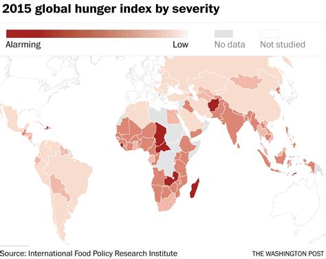Map The Worlds Hunger Problem The Washington Post