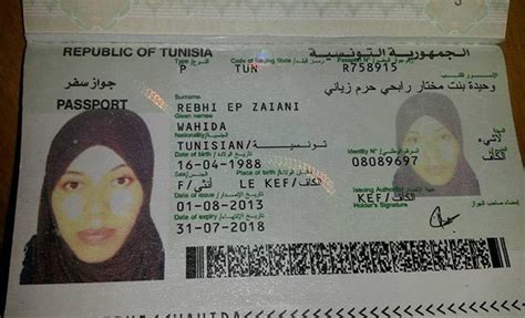 The tunisian passport currently ranks on the 71st place according to the guide passport ranking index. Aveux de la veuve d'un Tunisien de Daech tué à Sabratha ...