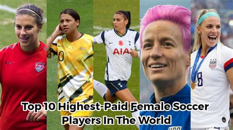 Top 10 Richest Female Soccer Players In The World