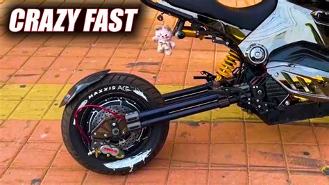 Worlds Fastest Scooter 15kw Youtube