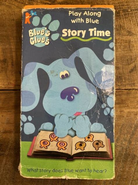 No copyright infringement is intended! Blues Clues - Story Time (VHS, 1998) for sale online | eBay