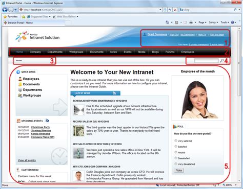 Intranet Portal Overview