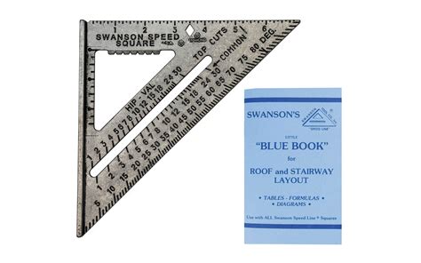 Swanson 7 Speed Square With Blue Book
