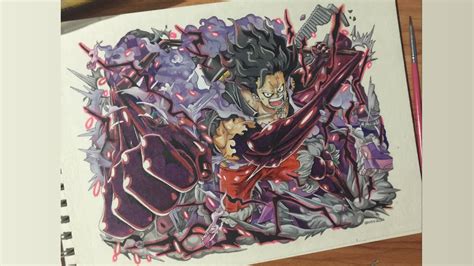 Maybe you would like to learn more about one of these? ONE PIECE LUFFY GEAR 4 - WATERCOLOR PAINTING DRAWING - YouTube