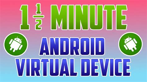 Android Studio How To Create A Virtual Device Emulator YouTube