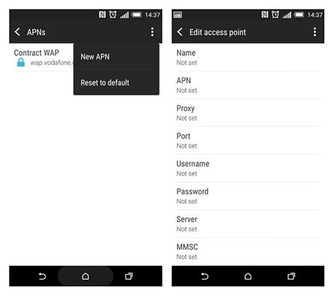 List Of Android Apn Settings For Us Networks Nextpit